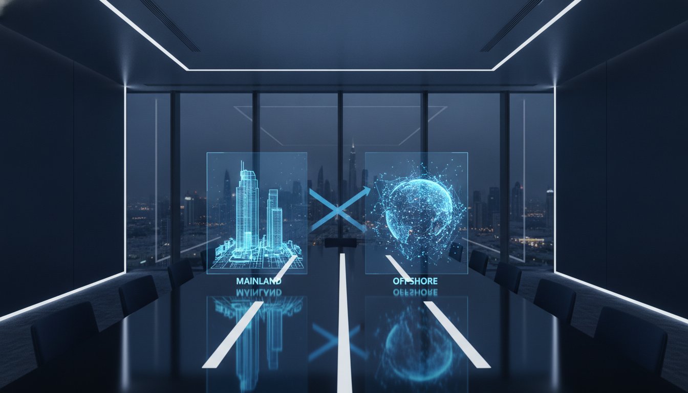 Mainland vs Offshore Company UAE: The 2026 Advisor’s Comparison