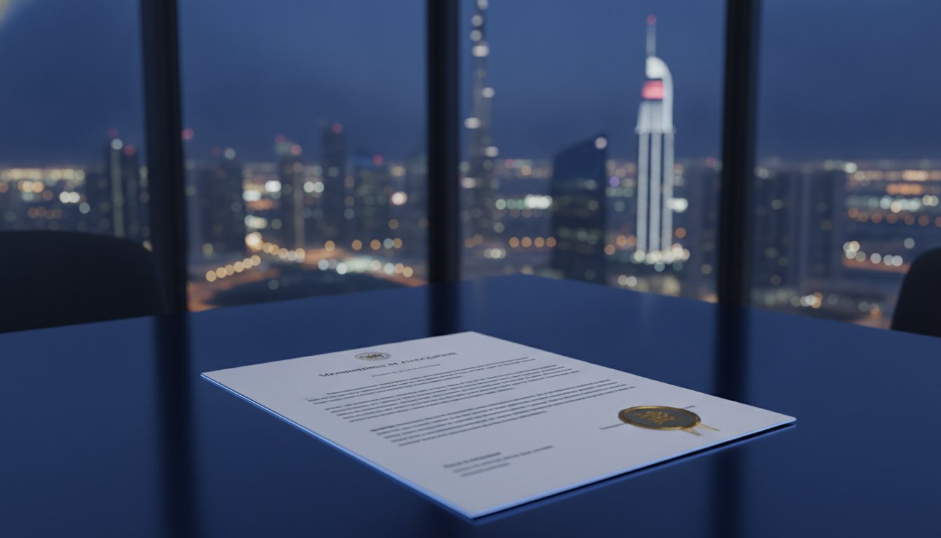 Memorandum of Association UAE: The 2026 Practical Guide to Business Paperwork
